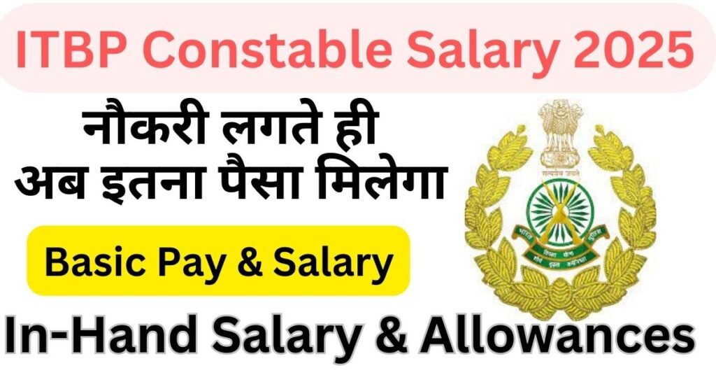 ITBP Constable Salary 2025