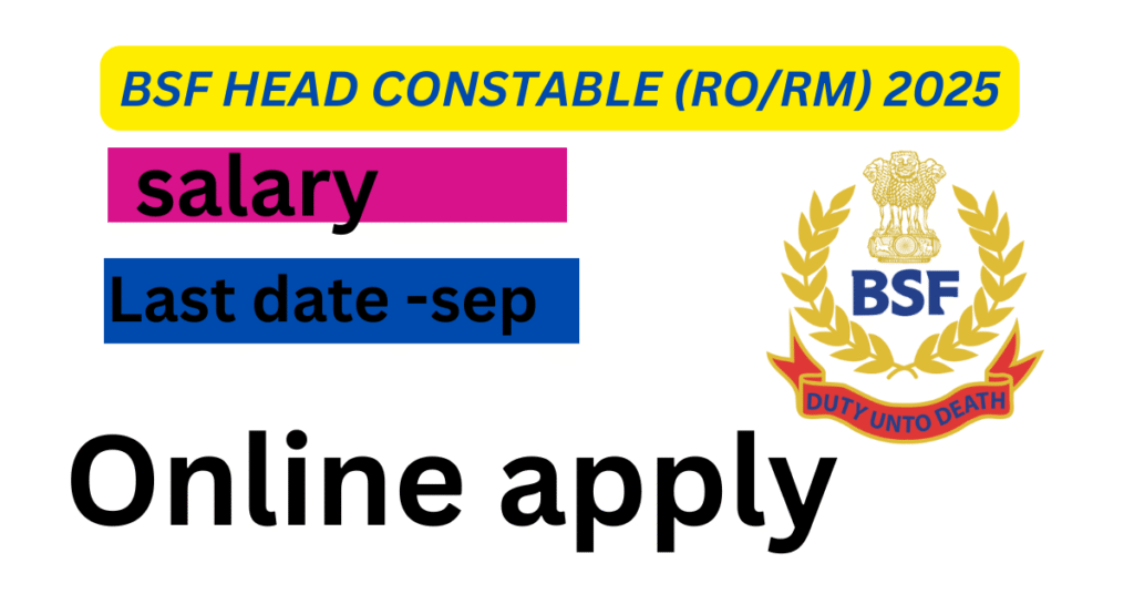 BSF Recruitment 2025